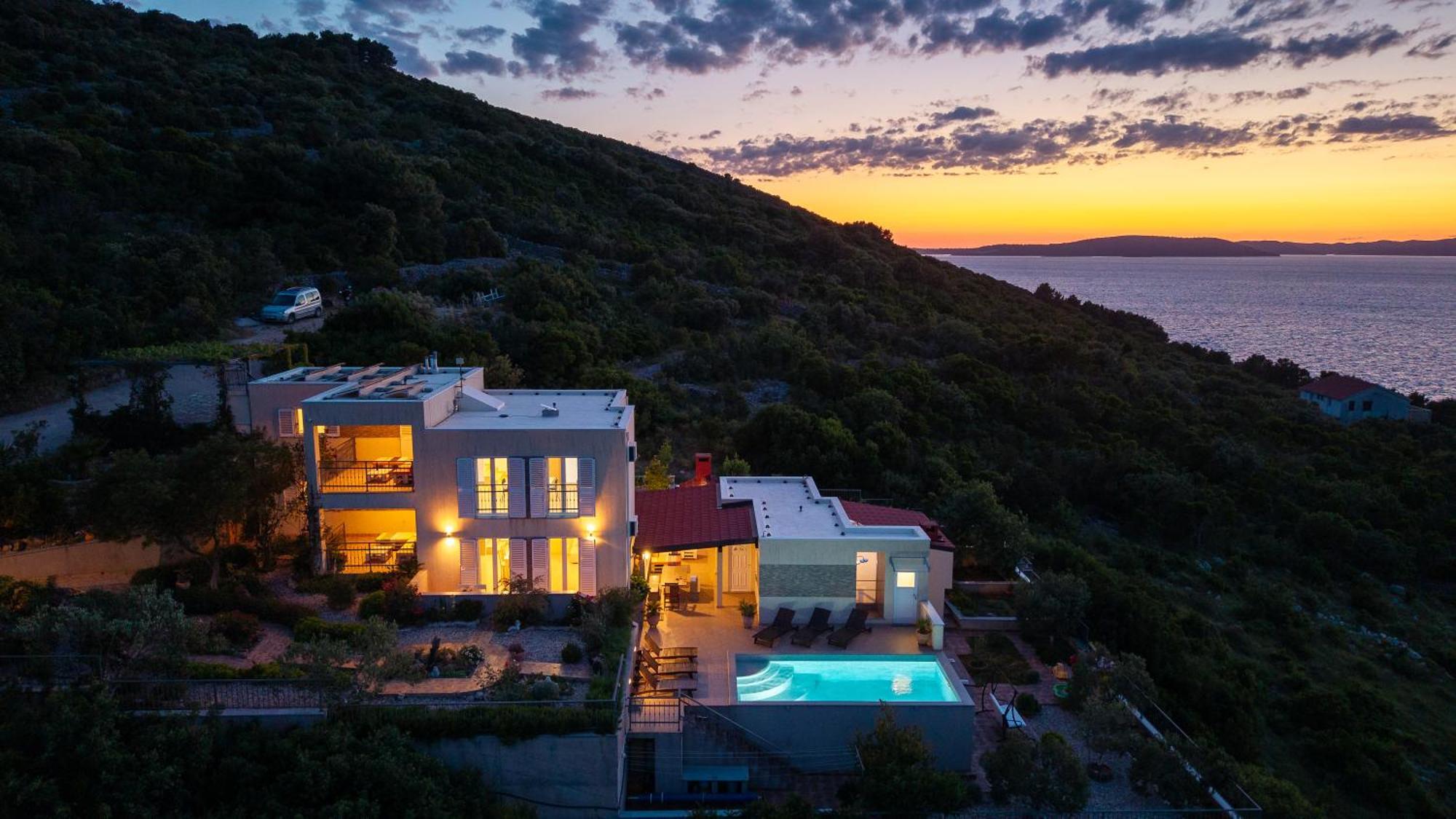 Vila Vita Donje Selo na Šolti Exterior foto
